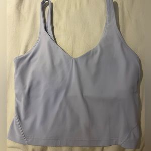 light blue lululemon align tank